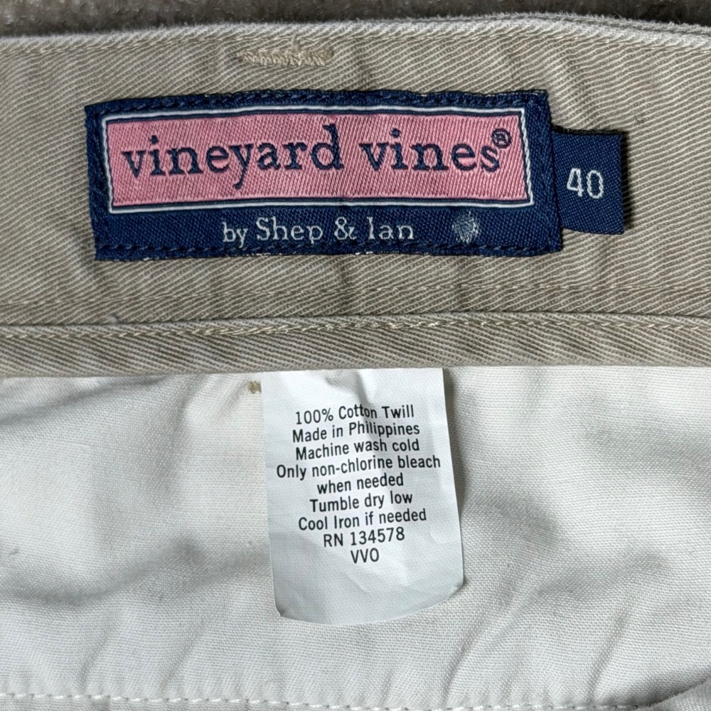 Vineyard Vines Mens Size 40 Red Crab Embroidered All Over Club Shorts Preppy - Picture 5 of 7